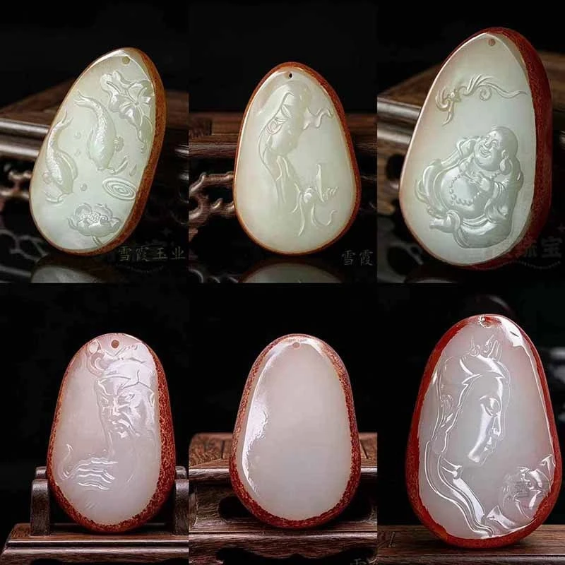 Afghan Guanyin , White Seed Material, Imitation Hotan , Buddha Jade, Landscape , Zodiac Pendant
Afghan Guanyin , White Seed Material, Imitation Hotan , Buddha Jade, Landscape , Zodiac Pendant