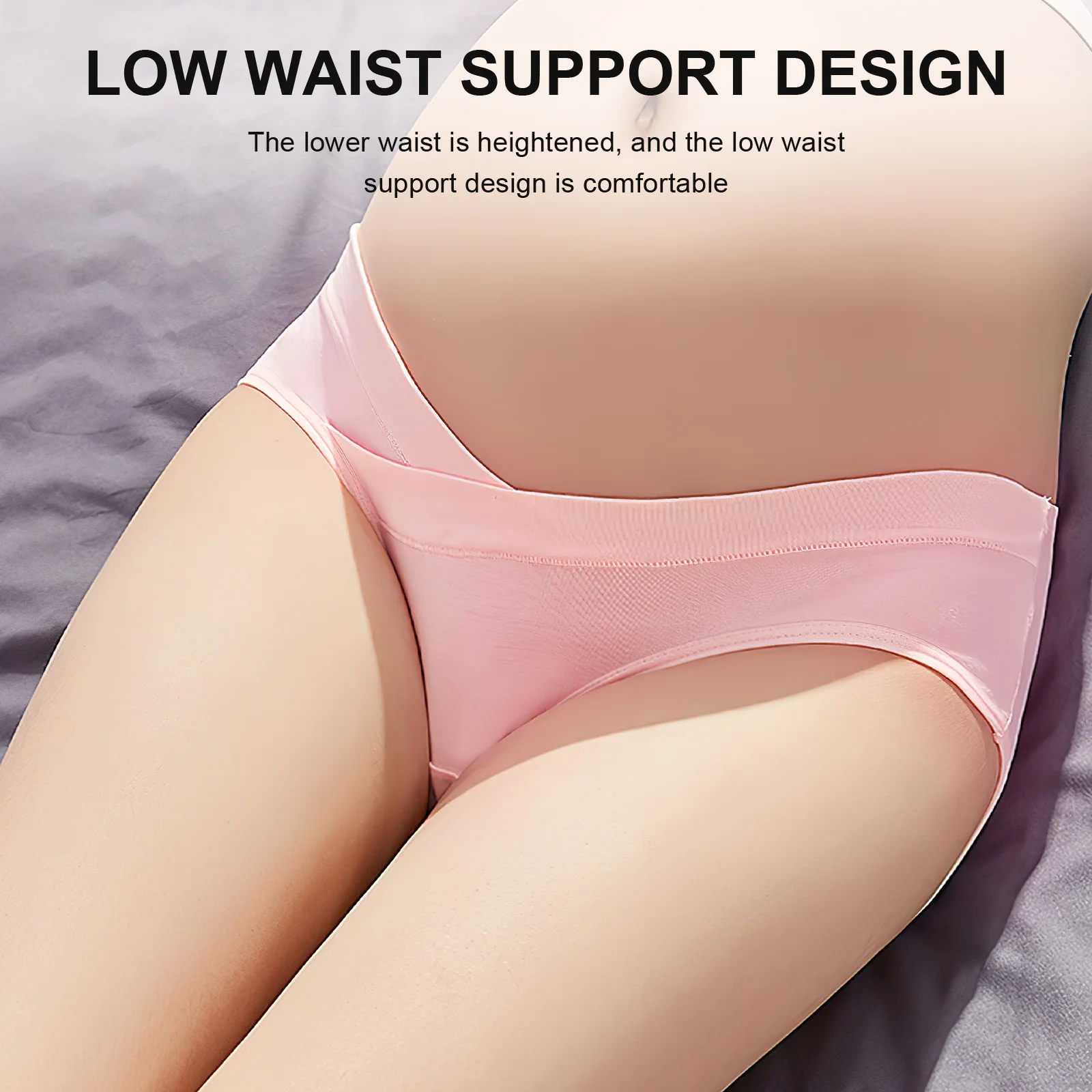 4 шт., хлопковые трусики для беременных с низкой талией, дышащее мягкое эластичное нижнее белье, аксессуары для беременных, трусы для кормящих женщин
4 шт., хлопковые трусики для беременных с низкой талией, дышащее мягкое эластичное нижнее белье, аксессуары для беременных, трусы для кормящих женщин