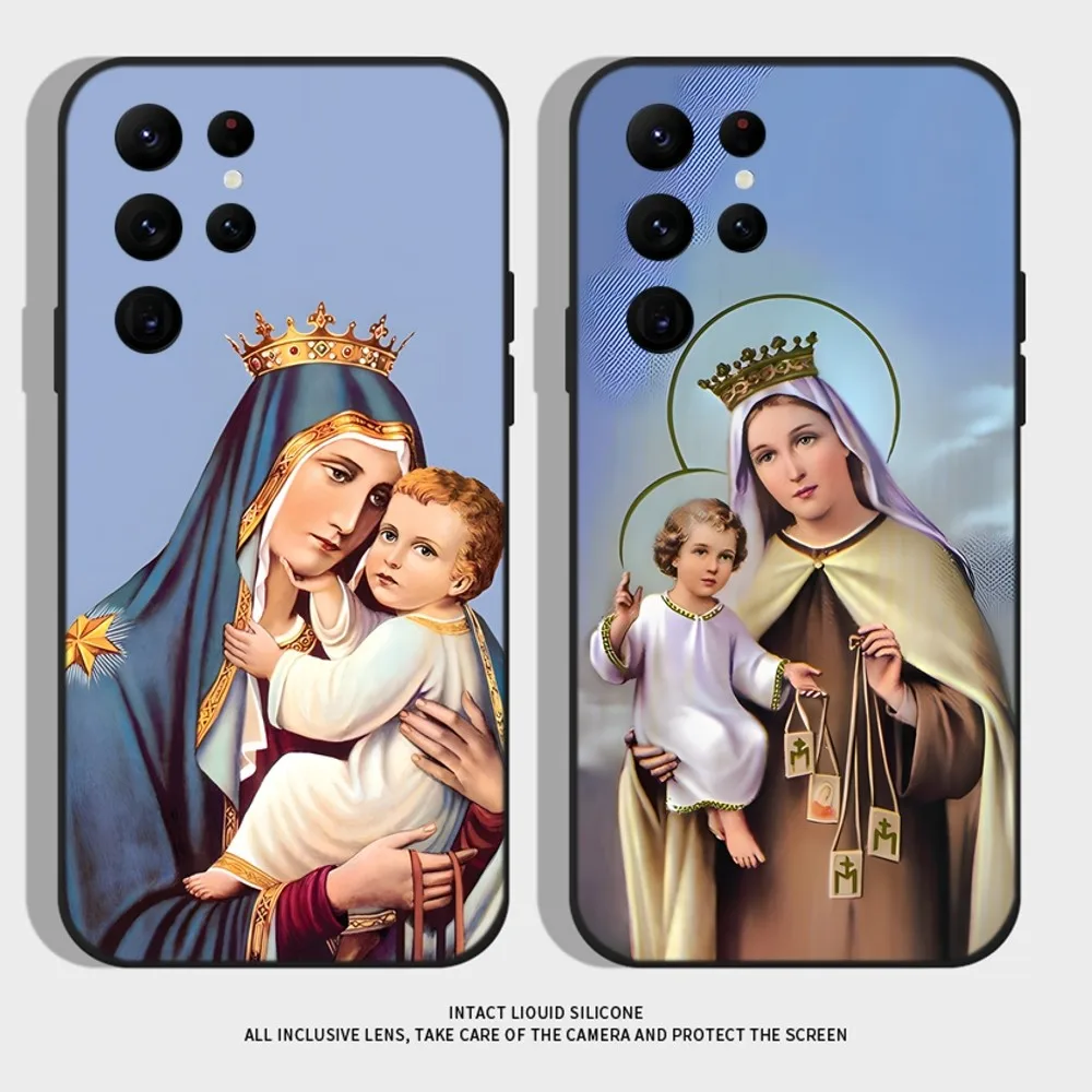Virgin Of Carmen Phone Case For Samsung S24,S22 Ultra,S20,S30 plus,S22 plus,S23,S30 ultra 5G Silicone Cover
Virgin Of Carmen Phone Case For Samsung S24,S22 Ultra,S20,S30 plus,S22 plus,S23,S30 ultra 5G Silicone Cover