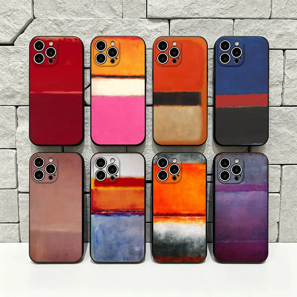 Mark ART Rothko-O Phone Case For iPhone 17 16 15 14 13 12 11 Pro Max 17 Air 16E XR 7 8 Plus SE2 Black Cover
Mark ART Rothko-O Phone Case For iPhone 17 16 15 14 13 12 11 Pro Max 17 Air 16E XR 7 8 Plus SE2 Black Cover