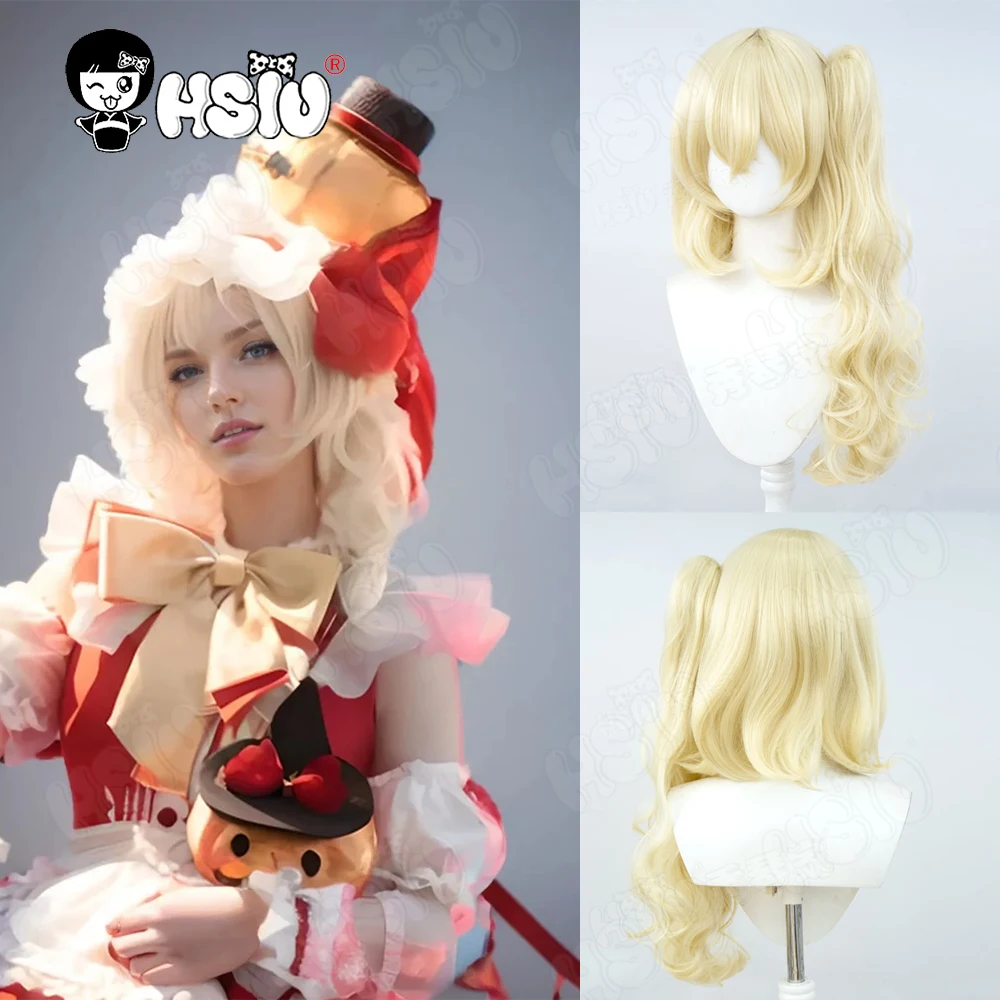 Flandre Scarlet Cosplay Wig Fiber synthetic wig「HSIU」Yellow long Wig+wig cap Anime Touhou Project Flandre Scarlet Cosplay wig
Flandre Scarlet Cosplay Wig Fiber synthetic wig「HSIU」Yellow long Wig+wig cap Anime Touhou Project Flandre Scarlet Cosplay wig