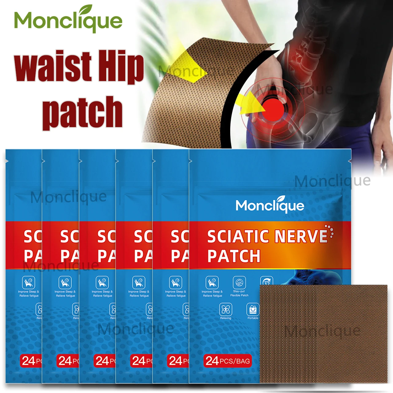 10/50PCS Cool Buttocks Sticker Hip Breathable Smoothing Pad Skin-friendly Relax Muscles Hip Assist Patch Sedentary Office Sports
10/50PCS Cool Buttocks Sticker Hip Breathable Smoothing Pad Skin-friendly Relax Muscles Hip Assist Patch Sedentary Office Sports