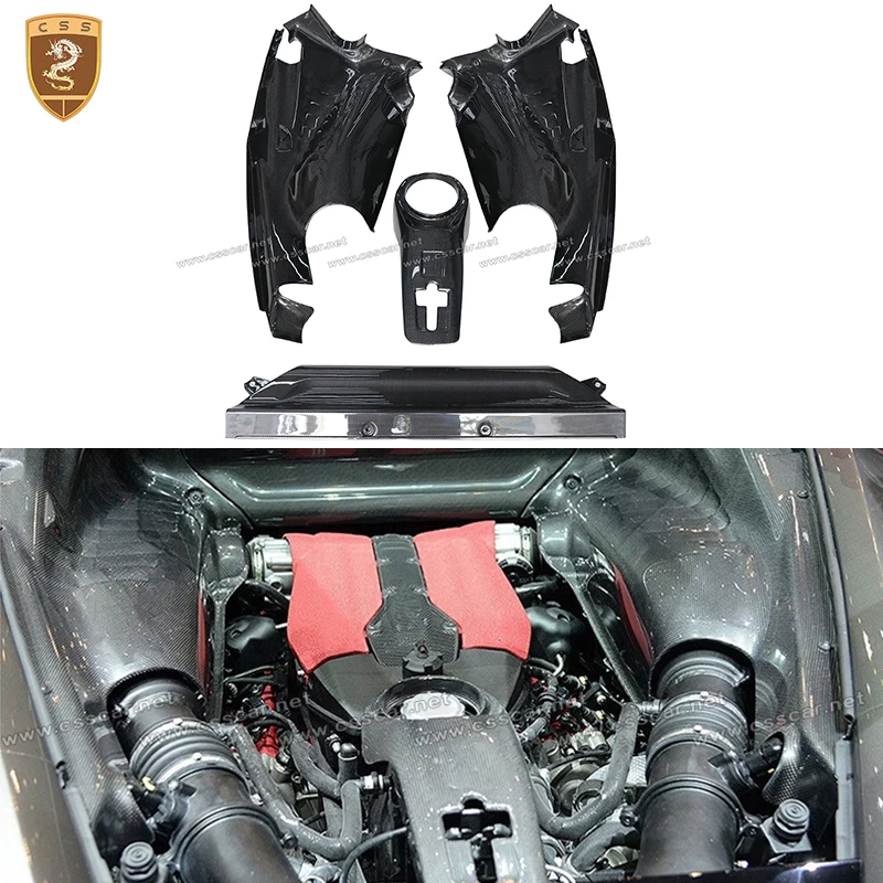 For Ferrari F8 OEM Style Car Front Engine Upper Compartment Trim Pane Partition Panel Dry Carbon Fiber Engine Cover Bodykits
For Ferrari F8 OEM Style Car Front Engine Upper Compartment Trim Pane Partition Panel Dry Carbon Fiber Engine Cover Bodykits