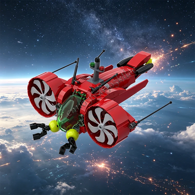 203 Parts MOC Deep Sea Exploration Vessel Model Building Block DIY Custom Puzzle Technology Creative Assembly Toys Boy Kid Gifts
203 Parts MOC Deep Sea Exploration Vessel Model Building Block DIY Custom Puzzle Technology Creative Assembly Toys Boy Kid Gifts
