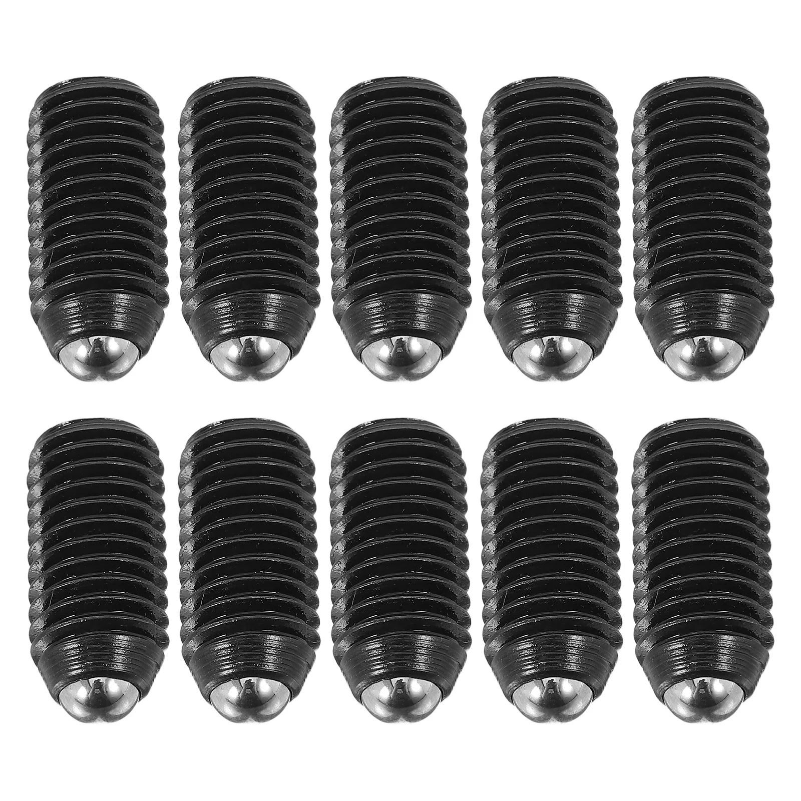 10pcs Carbon Steel Ball Plunger Screws Socket Grub Screw For Clamp Block Beads Positioning Spring Ball Head Bolt Household
10pcs Carbon Steel Ball Plunger Screws Socket Grub Screw For Clamp Block Beads Positioning Spring Ball Head Bolt Household