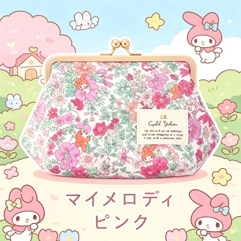 Hellokittys Cosmetic Bag Water Proof Cinnamoroll Anime Figure My Melody Floral Kawaii Cartoon Cosmetic Storage Bag
Hellokittys Cosmetic Bag Water Proof Cinnamoroll Anime Figure My Melody Floral Kawaii Cartoon Cosmetic Storage Bag