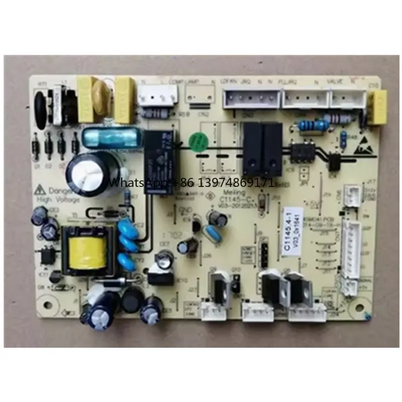 Refrigerator Main Control Board C1145.4‑1, Replacement Computer Board for Fridge Motherboard Spare Parts
Refrigerator Main Control Board C1145.4‑1, Replacement Computer Board for Fridge Motherboard Spare Parts