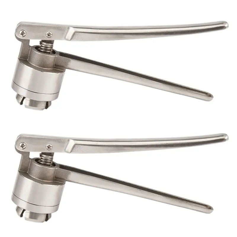 Ручной обжимной станок SEWS-2X из нержавеющей стали для запайки флаконов с крышками флип-офф 20 мм для алюминиевых колпачков
Ручной обжимной станок SEWS-2X из нержавеющей стали для запайки флаконов с крышками флип-офф 20 мм для алюминиевых колпачков