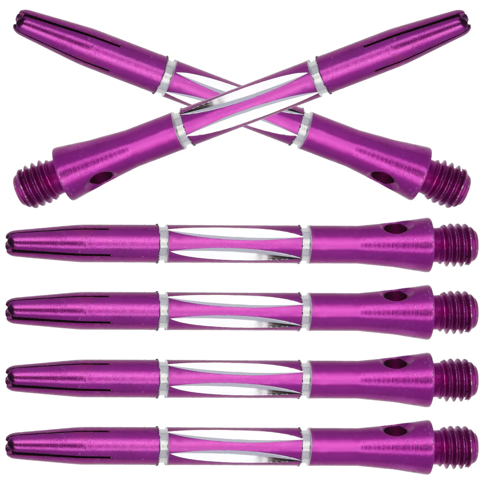 6pcs Aluminum Alloy Dart Shafts Carved Thread Metal Integrated Throwing Replacement Accessories for Outdoor Toys
6pcs Aluminum Alloy Dart Shafts Carved Thread Metal Integrated Throwing Replacement Accessories for Outdoor Toys