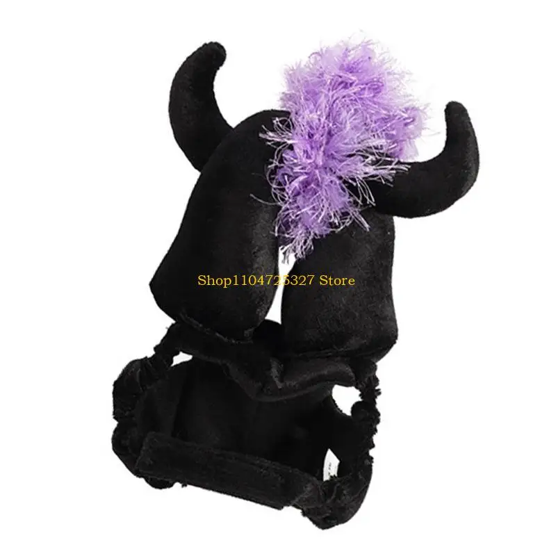 D8KF Dog Witch Cloak Devil Horn Hat Halloween Costume Stage Show Pet Party Clothes
D8KF Dog Witch Cloak Devil Horn Hat Halloween Costume Stage Show Pet Party Clothes