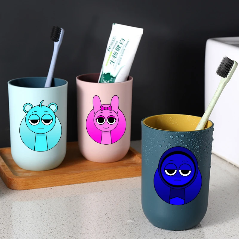 Sprunki Fashion Toothbrush Cup for Men Women Anime Cartoon Good-looking Tooth Glass Couple Travel Portable Mouthwash Cups Gifts
Sprunki Fashion Toothbrush Cup for Men Women Anime Cartoon Good-looking Tooth Glass Couple Travel Portable Mouthwash Cups Gifts