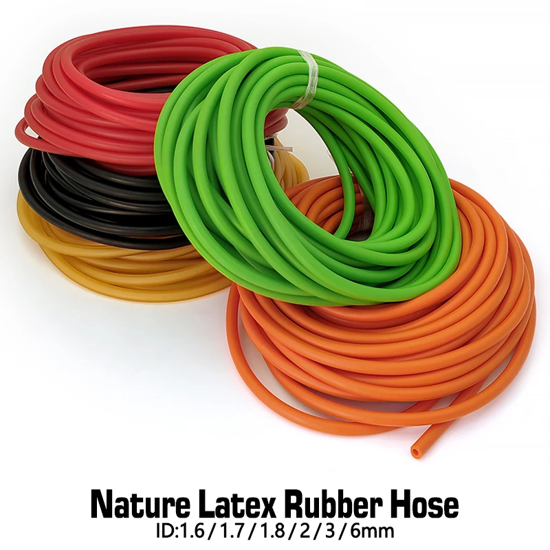 Многоцветный шланг из натурального латекса, 1,6 ~ 12 мм - антифриз, высокая устойчивость, подходит для переплета рогатки, ремешка для ружья 
Многоцветный шланг из натурального латекса, 1,6 ~ 12 мм - антифриз, высокая устойчивость, подходит для переплета рогатки, ремешка для ружья