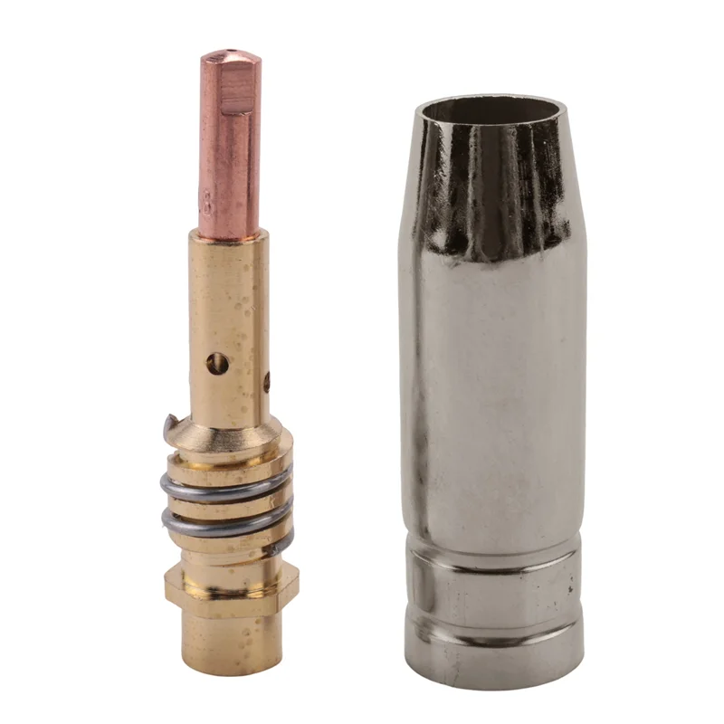AT29-36Pcs Welding Torch Kit Contact Tip 0.8Mm M6 & Tips Holder Difuser & Shield Cup For Mb15 15Ak Mig Welding Torch
AT29-36Pcs Welding Torch Kit Contact Tip 0.8Mm M6 & Tips Holder Difuser & Shield Cup For Mb15 15Ak Mig Welding Torch