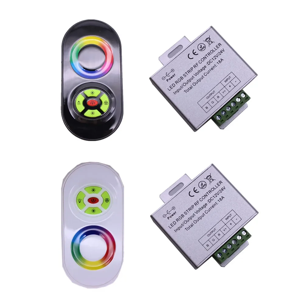 5keys 18A Wireless 2.4G RF remote Touch rgb led controller Panel RGB Remote Controller DC 12-24V for 5050 2835 RGB Strips
5keys 18A Wireless 2.4G RF remote Touch rgb led controller Panel RGB Remote Controller DC 12-24V for 5050 2835 RGB Strips