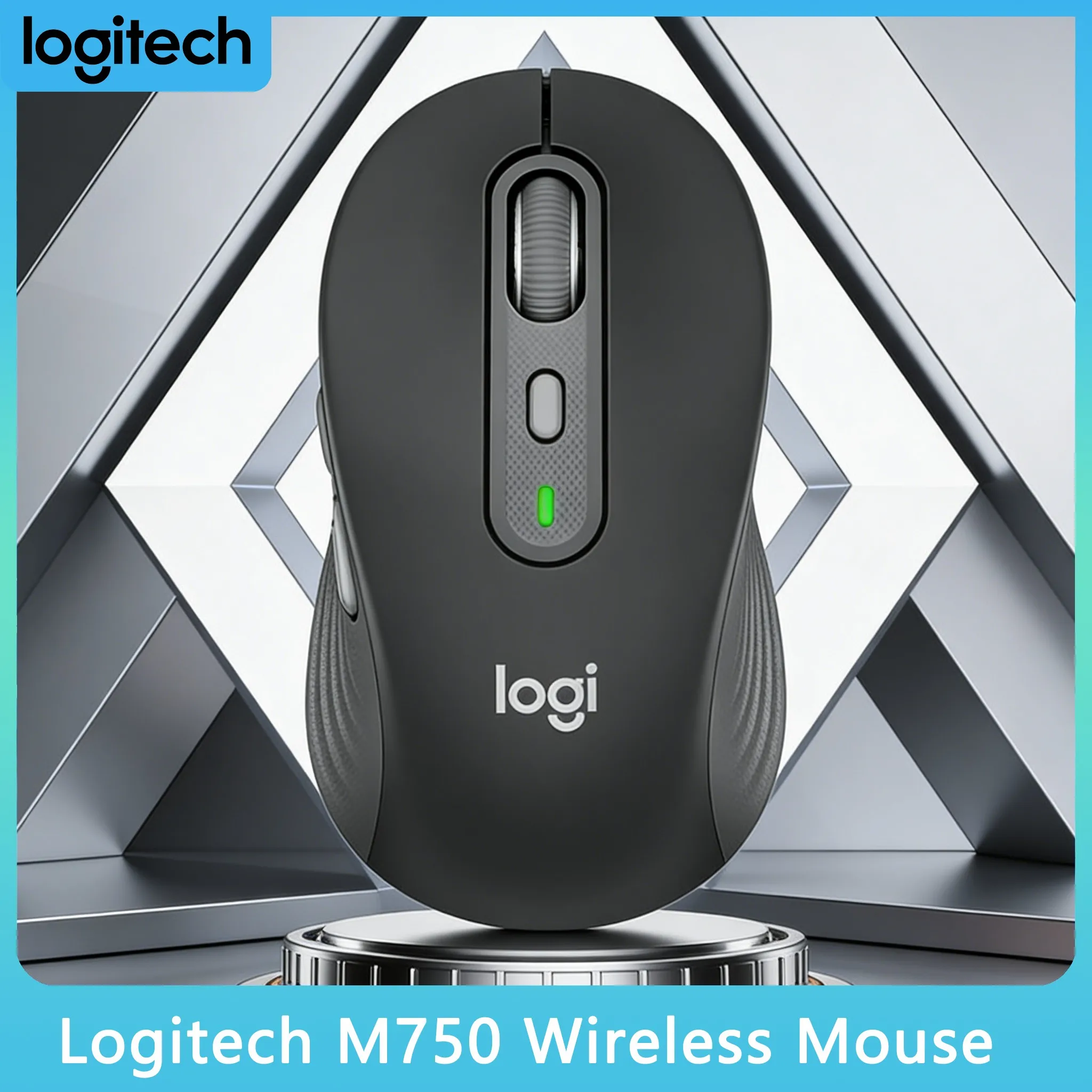 Reduced Hand Fatigue – Logitech M750 Ergonomic Mouse