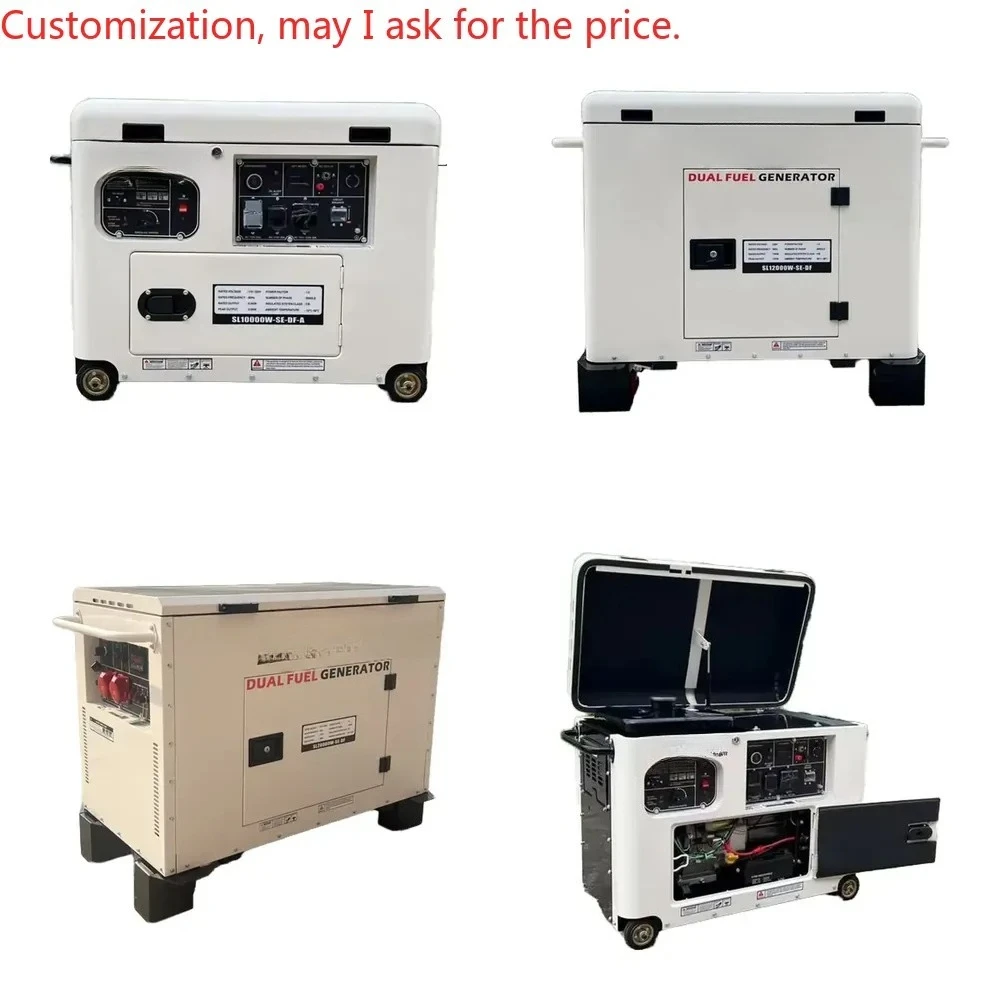 Factory-Priced 5-17kwSilent Inverter LPG Generator Household Dual Fuel Auto Remote Start EPA-Certified AC DC Output 50Hz 60Hz
Factory-Priced 5-17kwSilent Inverter LPG Generator Household Dual Fuel Auto Remote Start EPA-Certified AC DC Output 50Hz 60Hz
