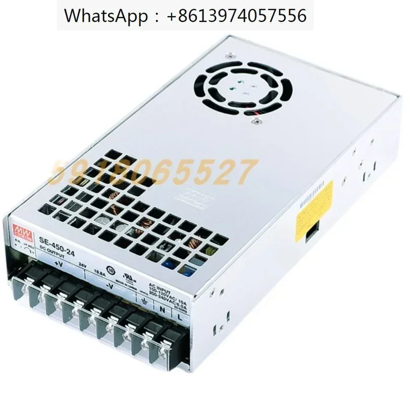 Mingwei SE-450W600W1000W1500W high-power switching power supply 12V24V36V48V industrial control S
Mingwei SE-450W600W1000W1500W high-power switching power supply 12V24V36V48V industrial control S