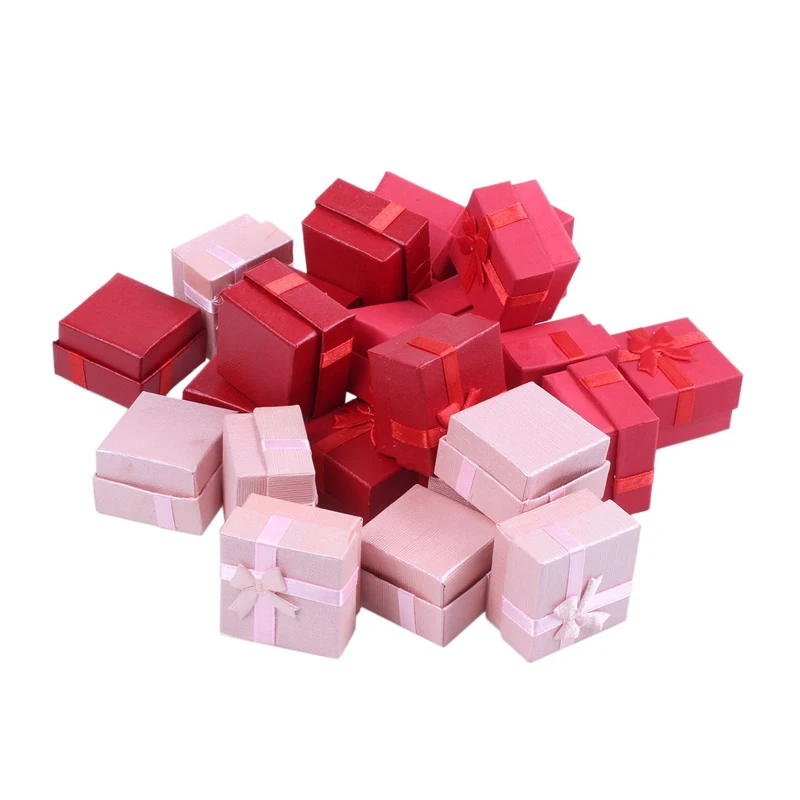 KEKA 24-Piece Gift Box Set - Square Ring Jewelry Box For Anniversaries, Weddings, Birthdays, Assorted Colors
KEKA 24-Piece Gift Box Set - Square Ring Jewelry Box For Anniversaries, Weddings, Birthdays, Assorted Colors