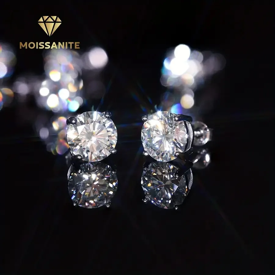 Изумительные серьги-гвоздики с муассанитом для подростков, 0.5CT/1CT, цвет D, VVS1, серебро 925 пробы, позолота 18K, сертификат GRA
Изумительные серьги-гвоздики с муассанитом для подростков, 0.5CT/1CT, цвет D, VVS1, серебро 925 пробы, позолота 18K, сертификат GRA