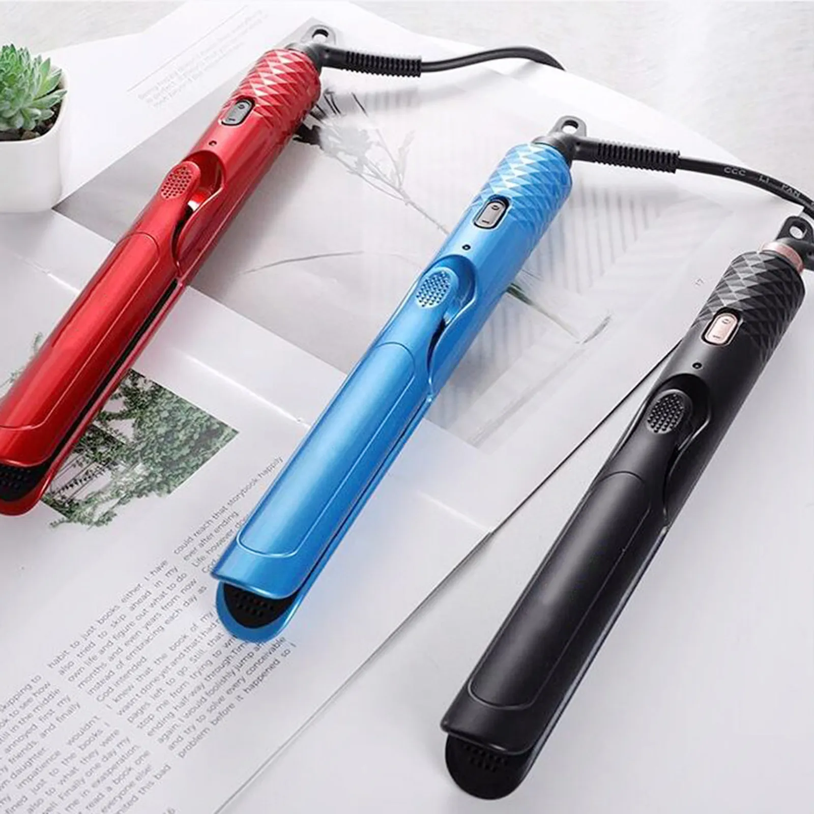 1Pcs Hair Curler Straightener Dual-Purpose Electric Hair Splint Black Us Plug Rapid Heating Curling Iron for Salon Home Use
1Pcs Hair Curler Straightener Dual-Purpose Electric Hair Splint Black Us Plug Rapid Heating Curling Iron for Salon Home Use