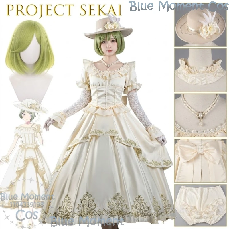 Костюм для косплея NENE Project Sekai Bridal Lolita: платье с рюшами, кружевом, жемчугом, многоярусной юбкой, корсетом, пышными рукавами, в стиле принцессы, аниме-дизайн
Костюм для косплея NENE Project Sekai Bridal Lolita: платье с рюшами, кружевом, жемчугом, многоярусной юбкой, корсетом, пышными рукавами, в стиле принцессы, аниме-дизайн