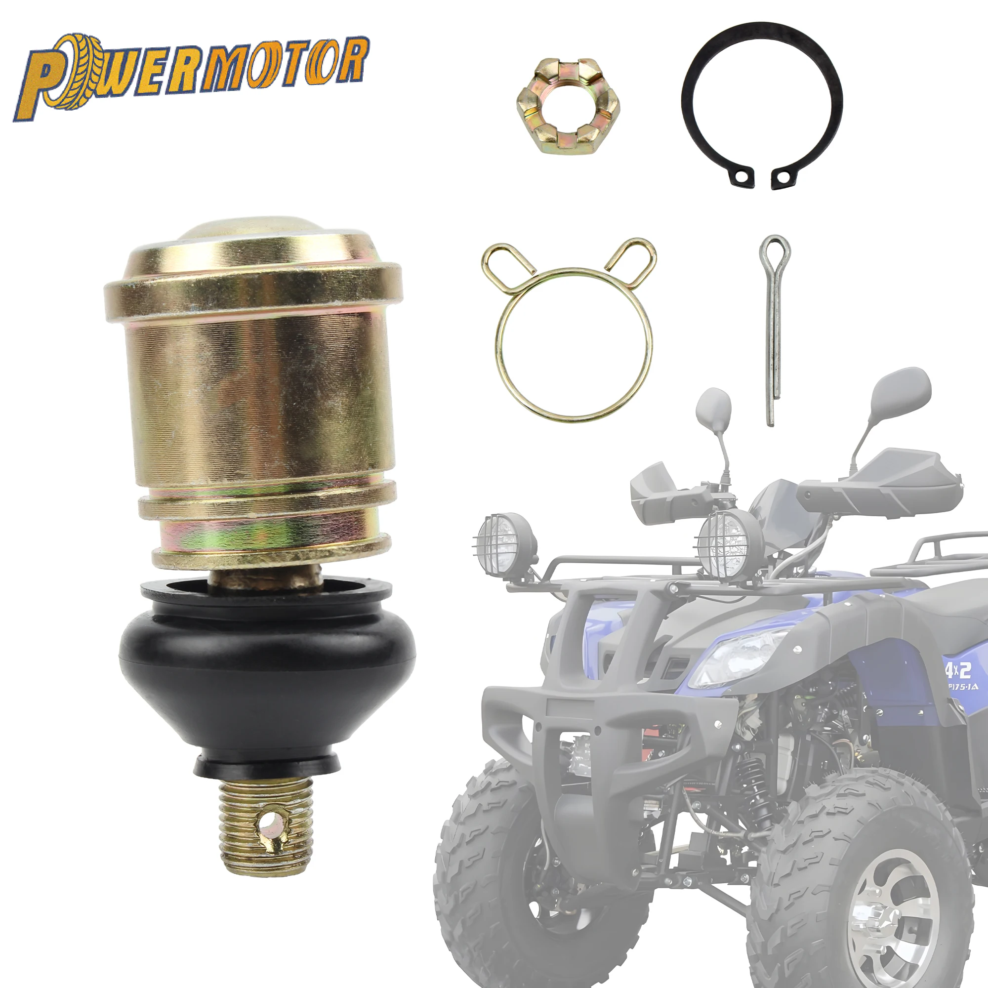Motorcycle ATV Upper Lower Control Arm Ball Joint Assembly Complete Accessories For 50cc 250cc Quad Bike Go Kart UTV Parts
Motorcycle ATV Upper Lower Control Arm Ball Joint Assembly Complete Accessories For 50cc 250cc Quad Bike Go Kart UTV Parts