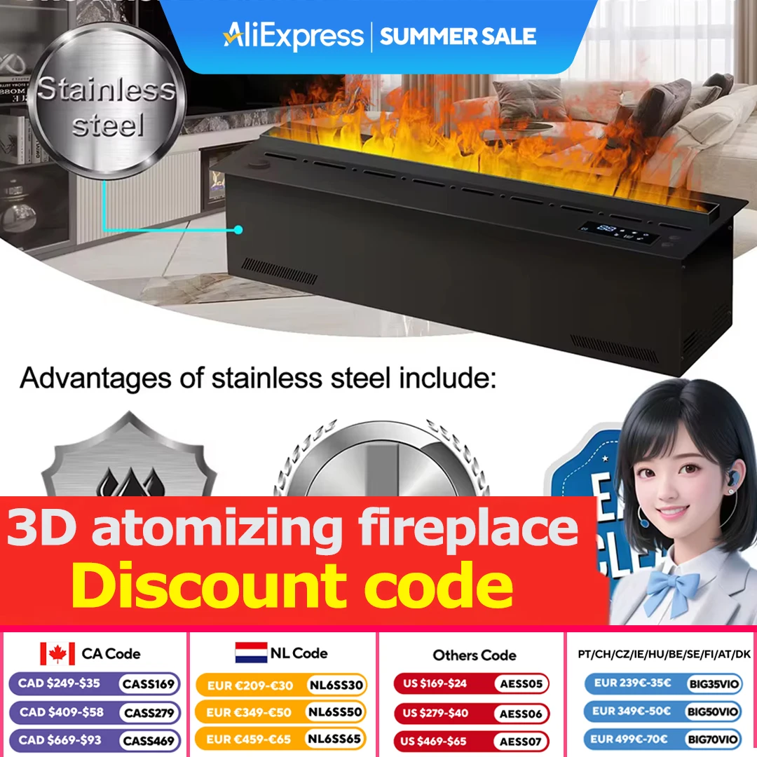 5 years warranty modern 3D flame steam electric fireplace decorative fireplace water mist fireplace has water dripping sound
5 years warranty modern 3D flame steam electric fireplace decorative fireplace water mist fireplace has water dripping sound