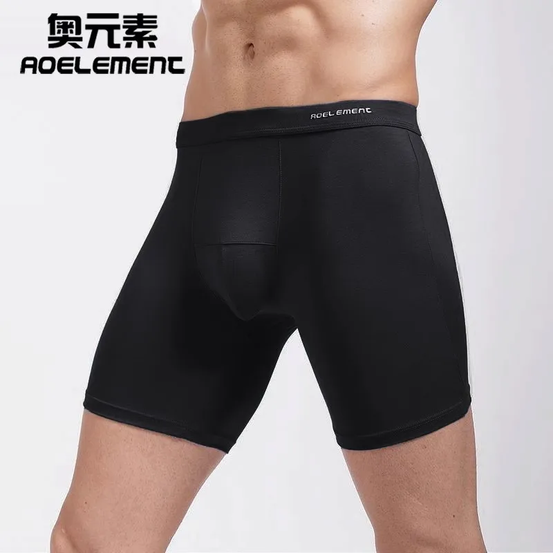 3Pcs Men's anti-wear leg sports extended leg panties five-point pants modal boxers running long quick-drying boxers
3Pcs Men's anti-wear leg sports extended leg panties five-point pants modal boxers running long quick-drying boxers