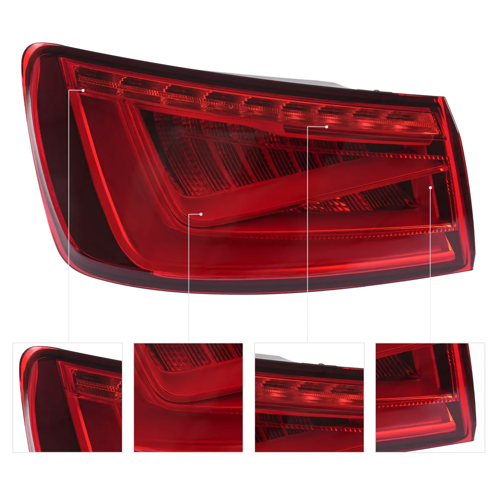 For 2015-2016 Audi A3 8V5945095C LED Taillight Tail Lamp Left Driver Side Outer Tail Light
For 2015-2016 Audi A3 8V5945095C LED Taillight Tail Lamp Left Driver Side Outer Tail Light