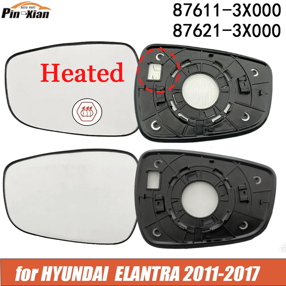 Rear View Side Mirror Glass With Heated Left/Right For Hyundai Elantra 2011 2012 2013 - 2017 876113X000 876213X000 Wing Mirror
Rear View Side Mirror Glass With Heated Left/Right For Hyundai Elantra 2011 2012 2013 - 2017 876113X000 876213X000 Wing Mirror