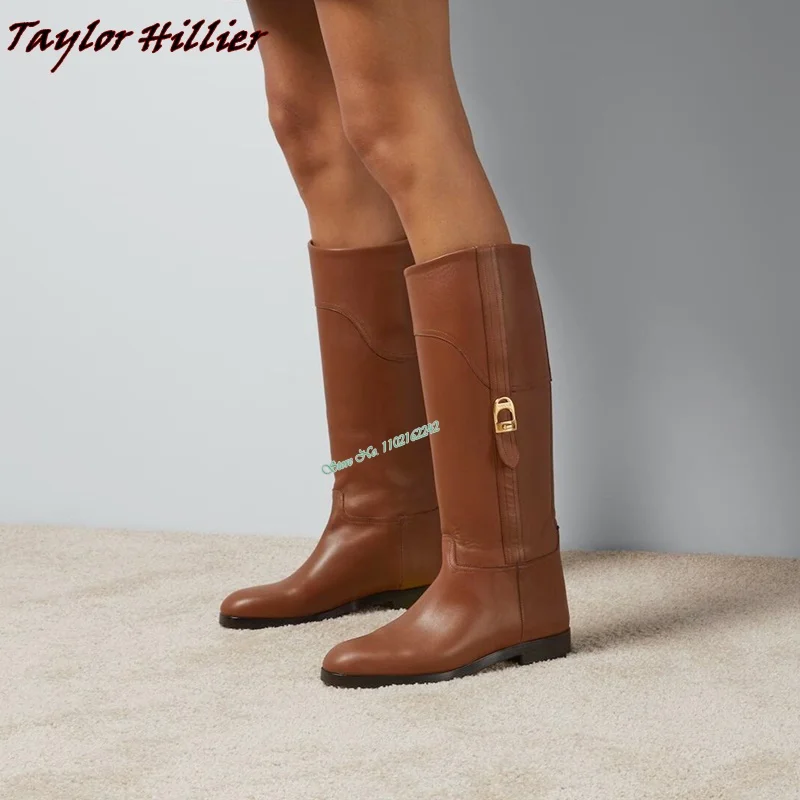2023 New Retro Flat Knee-High Boots Women'S Round Toe Slip-On Slimming Thick Leg Knight Boots Casual Versatile Leather Boots 43
2023 New Retro Flat Knee-High Boots Women'S Round Toe Slip-On Slimming Thick Leg Knight Boots Casual Versatile Leather Boots 43