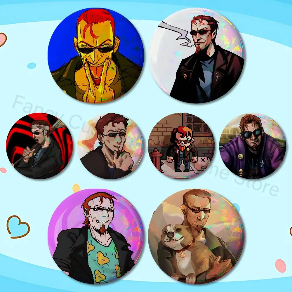 The P-Postal D-Dudes Enamel Pin Tinplate Round Brooch Cosplay Nijigen Otaku Culture Badges 58mm 44mm 32mm 75mm 25mm
The P-Postal D-Dudes Enamel Pin Tinplate Round Brooch Cosplay Nijigen Otaku Culture Badges 58mm 44mm 32mm 75mm 25mm