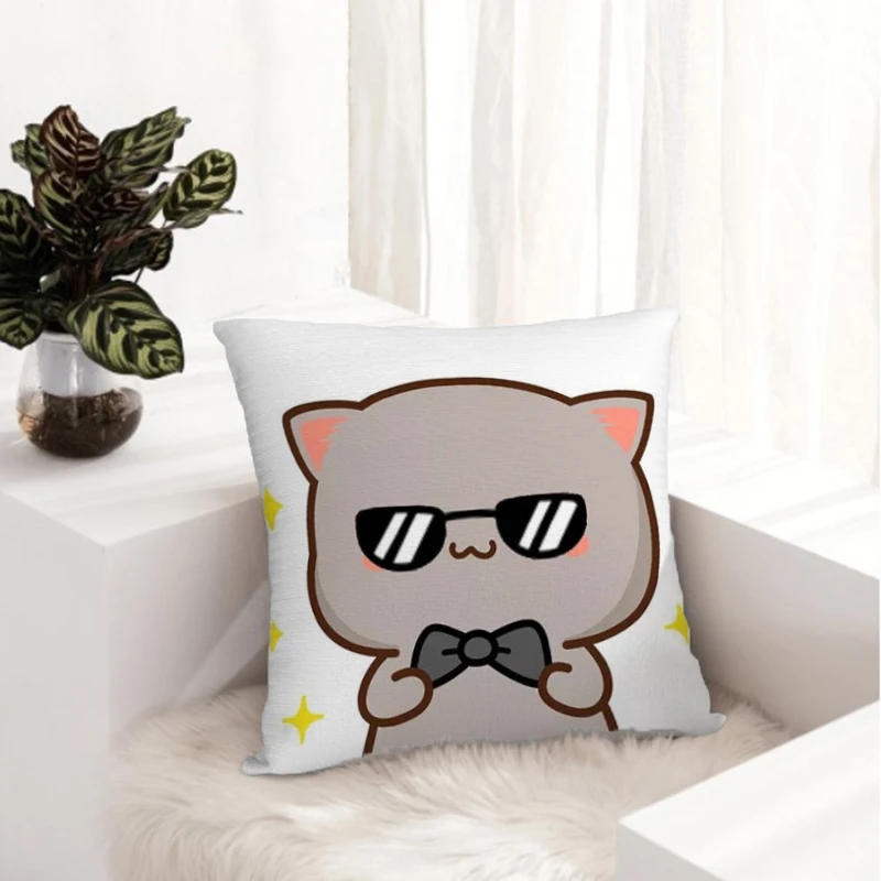 Kawaii Peach Cat Pillow Covers for Bed Pillows Decor Home Decorative Pillowcases Double Sided Printing Short Plush Cushion Cover
Kawaii Peach Cat Pillow Covers for Bed Pillows Decor Home Decorative Pillowcases Double Sided Printing Short Plush Cushion Cover