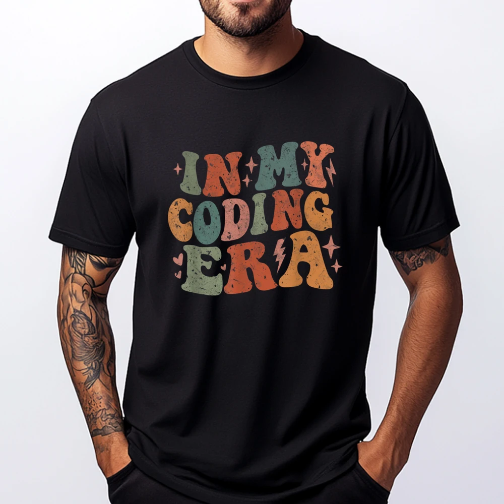 In My Coding Era Coding Programmer Lovers Free Shippping Clothes High Quality Men's T-Shirt Big Size Cinco de Mayo
In My Coding Era Coding Programmer Lovers Free Shippping Clothes High Quality Men's T-Shirt Big Size Cinco de Mayo