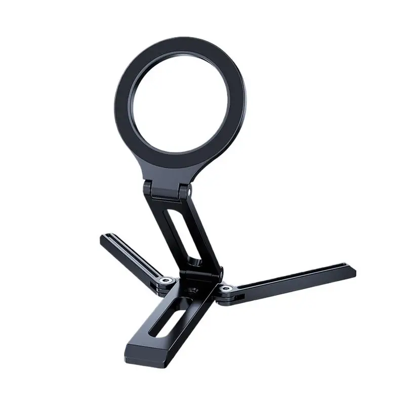 Phone Holder Magnetic Tripod for Phone Vlog Foldable Desktop Mount for Travel Folding Aluminum Alloy Holder
Phone Holder Magnetic Tripod for Phone Vlog Foldable Desktop Mount for Travel Folding Aluminum Alloy Holder