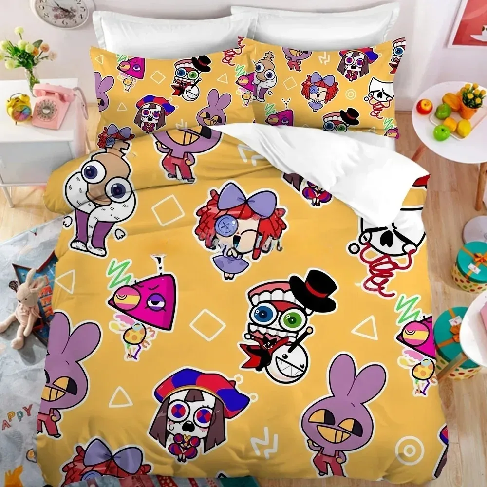 Children's Bed Linen cm,Pomni Bed Linen Set with Pillowcase,The Amazing Digital Circus Bedding Set,Birthday Gifts
Children's Bed Linen cm,Pomni Bed Linen Set with Pillowcase,The Amazing Digital Circus Bedding Set,Birthday Gifts