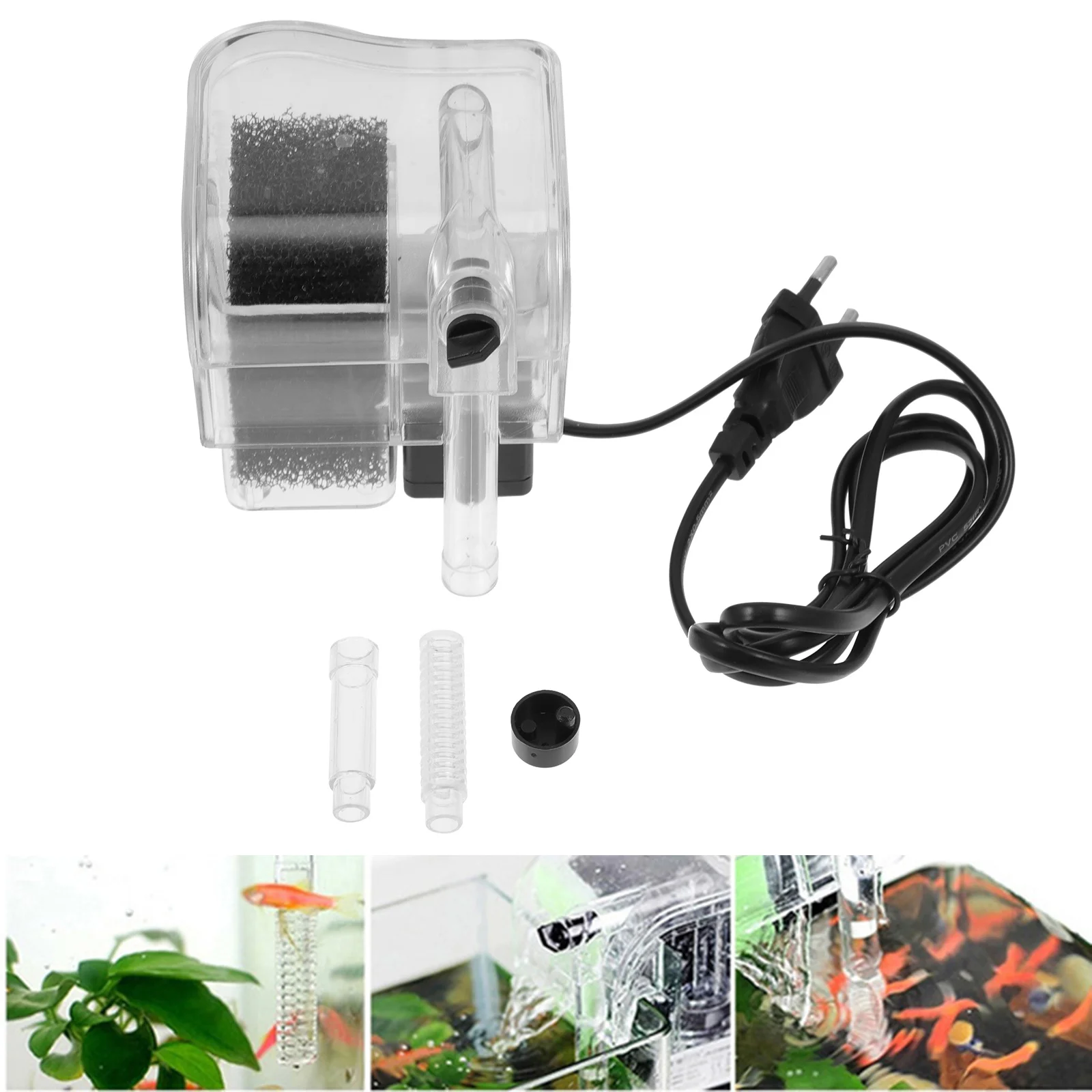 1 Set Aquarium Filter Fish Tank 30-50Cm Hanging External Waterfall Adjustable Flow Easy Clean Sandstone Filtration Water Pump 
1 Set Aquarium Filter Fish Tank 30-50Cm Hanging External Waterfall Adjustable Flow Easy Clean Sandstone Filtration Water Pump