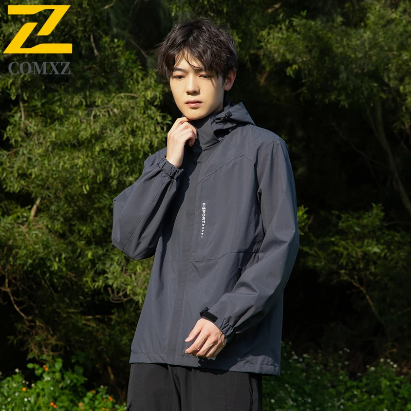 Men's Jacket Fashionable Versatile Soft Comfortable Windproof Waterproof Hooded Jacket Outdoor Camping Adventure Charging Jacket
Men's Jacket Fashionable Versatile Soft Comfortable Windproof Waterproof Hooded Jacket Outdoor Camping Adventure Charging Jacket