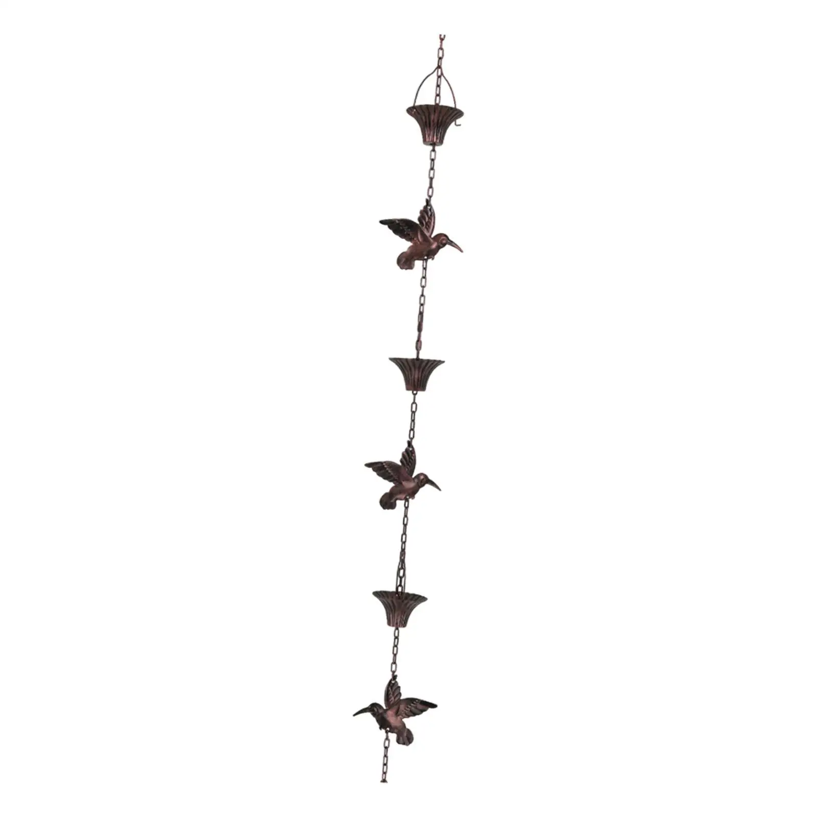 Rain Chain Stainless Steel Simple Suspension Mounting Rainwater Catcher Rainchain for Outdoor Eaves Drainage Rainwater Villas
Rain Chain Stainless Steel Simple Suspension Mounting Rainwater Catcher Rainchain for Outdoor Eaves Drainage Rainwater Villas