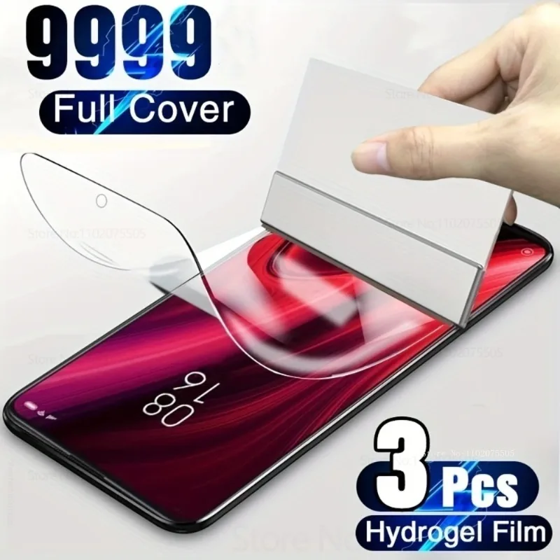 3Pcs High Definition Hydrogel Film for IPhone 14 Promax 13 Pro 11 12Mini Screen Protector Full Coverage 16E 17 Promax 14 15 Plus
3Pcs High Definition Hydrogel Film for IPhone 14 Promax 13 Pro 11 12Mini Screen Protector Full Coverage 16E 17 Promax 14 15 Plus
