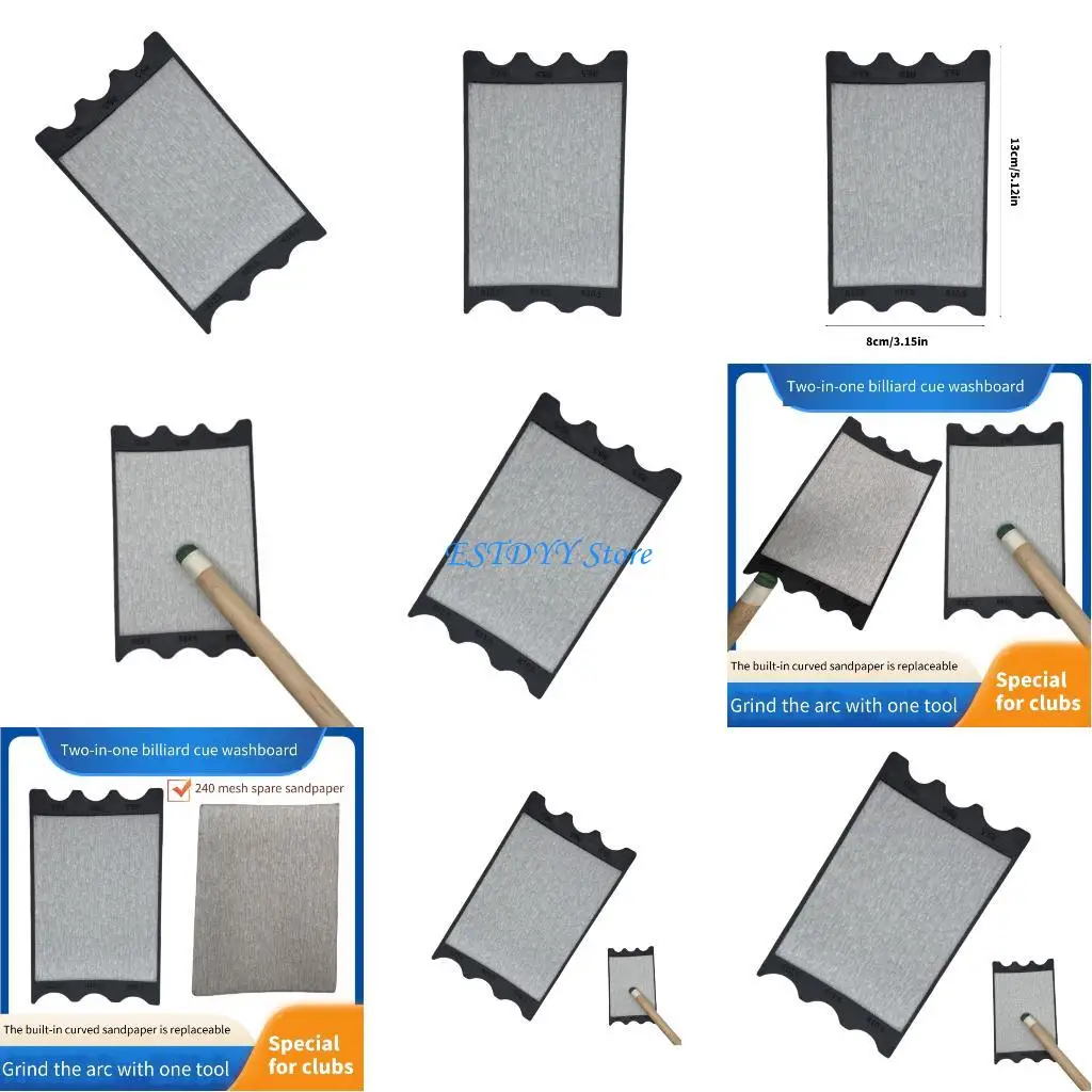 G6DE Тяжелый тип с двойной зернистостью, бильярдный кий, наждачная бумага, компактный инструмент с эргономичной ручкой, для
G6DE Тяжелый тип с двойной зернистостью, бильярдный кий, наждачная бумага, компактный инструмент с эргономичной ручкой, для