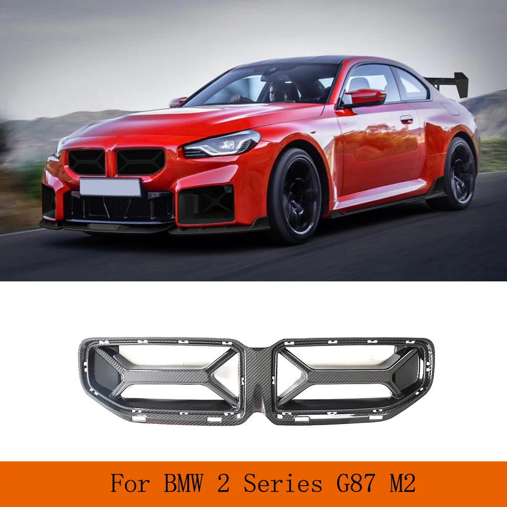 Car Front Grille For BMW 2-Series G87 M2 2023+ Coupe 2-Door Prepreg Dry Carbon Fiber Front Bumper Grille Frame Car Body Kits
Car Front Grille For BMW 2-Series G87 M2 2023+ Coupe 2-Door Prepreg Dry Carbon Fiber Front Bumper Grille Frame Car Body Kits