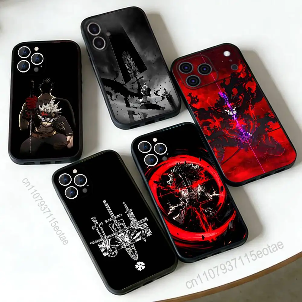 C-Clover Asta B-Black Phone Case Silicone Soft For IPhone 16,17,15,11,13,12,14,Mini,Pro,Max,Plus,Air,E Black
C-Clover Asta B-Black Phone Case Silicone Soft For IPhone 16,17,15,11,13,12,14,Mini,Pro,Max,Plus,Air,E Black