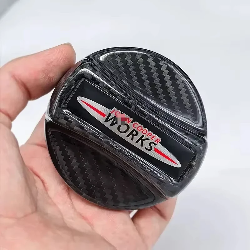 For BMW mini JCW R55 R56 R57 R58 F54 F55 F56 F57 F60 Real Dry Carbon fiber fuel tank cap modification Accessories
For BMW mini JCW R55 R56 R57 R58 F54 F55 F56 F57 F60 Real Dry Carbon fiber fuel tank cap modification Accessories