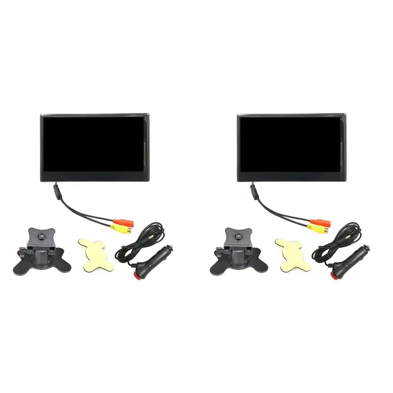 Firmly 2X 12V-24V 7 Inch TFT LCD Color HD Monitor For Car CCTV Reverse Rear View Backup Camera Car Electronic Accessories
Firmly 2X 12V-24V 7 Inch TFT LCD Color HD Monitor For Car CCTV Reverse Rear View Backup Camera Car Electronic Accessories