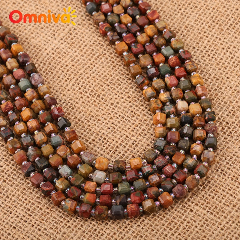 Natural Stone Faceted Imported Red Pine Sugar Cubes Beads For Jewelry Making DIY keychain Accessories Crafts 15''Strand 6/8/10MM
Natural Stone Faceted Imported Red Pine Sugar Cubes Beads For Jewelry Making DIY keychain Accessories Crafts 15''Strand 6/8/10MM
