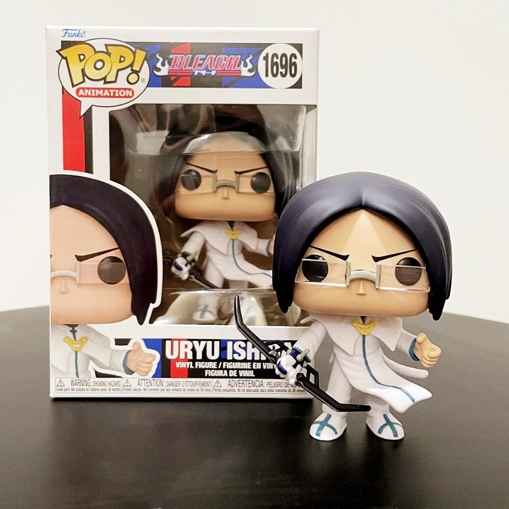 Bleach Anime Figure Uryu Ishida #1696 (Glow) Figurine Funko Pop Collectible Limited Edition 4 inch Decoration Model Toy Gifts
Bleach Anime Figure Uryu Ishida #1696 (Glow) Figurine Funko Pop Collectible Limited Edition 4 inch Decoration Model Toy Gifts