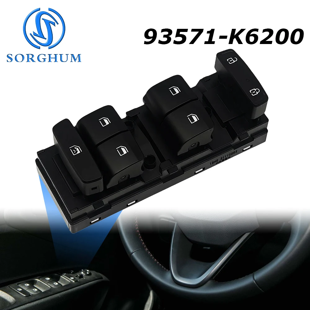 93571-K6200 93571-K6200NNB для Hyundai I10 2020 2021 2022 2023 2024 2025 кнопка переключения переднего левого стеклоподъемника
93571-K6200 93571-K6200NNB для Hyundai I10 2020 2021 2022 2023 2024 2025 кнопка переключения переднего левого стеклоподъемника