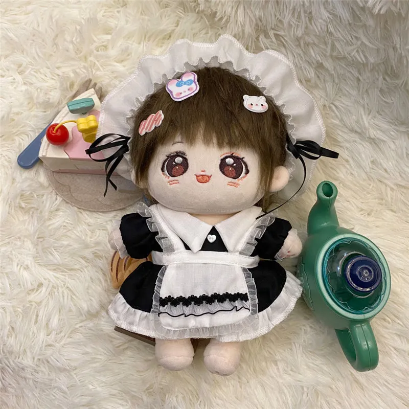 DIY 20cm Plush Doll Kawaii maid Clothes Cosplay costume for Stuffed Plush Toys Fan Gifts Anime
DIY 20cm Plush Doll Kawaii maid Clothes Cosplay costume for Stuffed Plush Toys Fan Gifts Anime