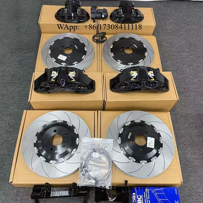 6 piston Brake Caliper Large Brake Kit 380mm 400mm Disc A6 A7 A8 Q7 Car Brake Upgrade Factory Direct Sale
6 piston Brake Caliper Large Brake Kit 380mm 400mm Disc A6 A7 A8 Q7 Car Brake Upgrade Factory Direct Sale